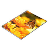 Carnet Papillon sur fleur (Côté gauche)