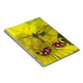 Carnet Papillon sur jaune (Côté Droit)