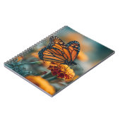 Carnet Papillon sur un souci (Côté gauche)