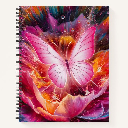 Carnet Papillon surréaliste (Devant)