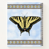 Carnet Papillon Swallowtail Jaune du Sud-Ouest Personnali (Dos)