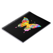 CARNET PAPILLON TEINTÉ (Côté gauche)