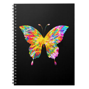 CARNET PAPILLON TEINTÉ