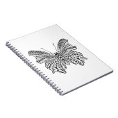 Carnet Papillon tropical inspiré (Côté Droit)