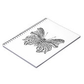 Carnet Papillon tropical inspiré (Côté gauche)