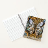 Carnet Papillon vapeur (Intérieur)