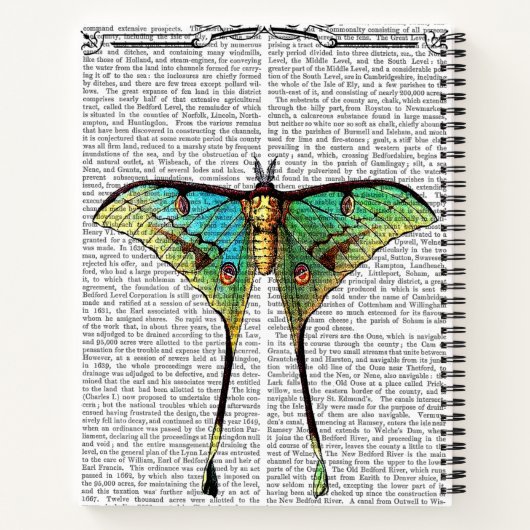 Carnet Papillon vibrant (Dos)