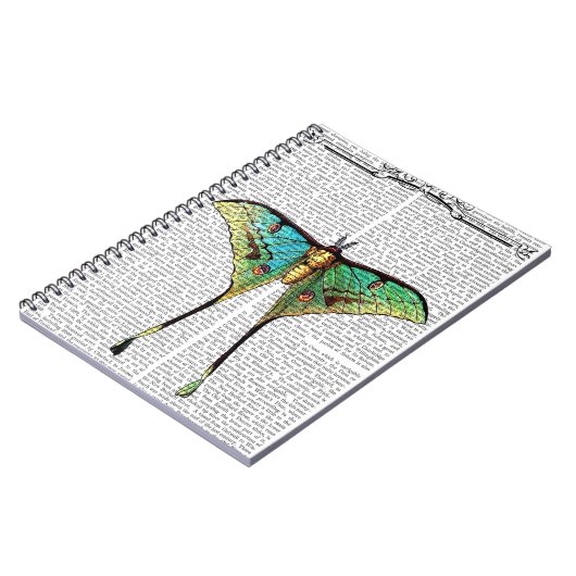 Carnet Papillon vibrant (Côté gauche)