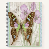 Carnet Papillon vintage (Devant)