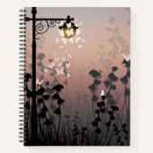 Carnet Papillons à Dusk - Dreamtern Lantern Meadow Art (Devant)