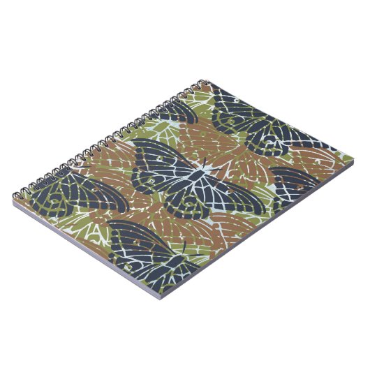 Carnet Papillons Abstraits (Côté gauche)