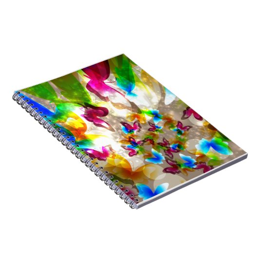 Carnet Papillons Abstraits (Côté Droit)