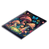 Carnet Papillons aux champignons magiques (Côté gauche)