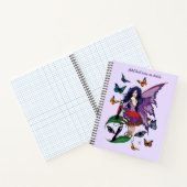 Carnet Papillons aux champignons poilus (Intérieur)