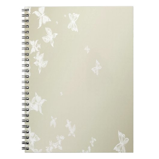 Carnet Papillons blancs (Devant)