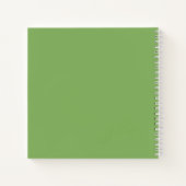 Carnet Papillons Bleu-Vert (Dos)