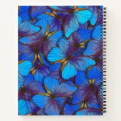 Carnet Papillons bleus (Dos)