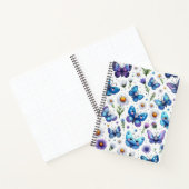 Carnet Papillons bleus (Intérieur)