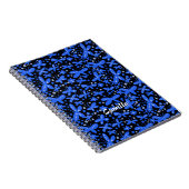 Carnet Papillons bleus (Côté Droit)