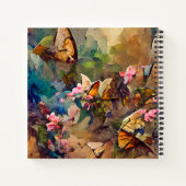 Carnet Papillons dans le jardin (Dos)