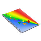 Carnet Papillons d'arc-en-ciel (Côté Droit)