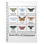 Carnet Papillons de Chautauqua (Devant)