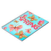Carnet papillons de printemps (Côté gauche)