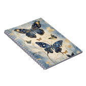 Carnet Papillons de style japonais, (Côté Droit)