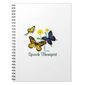 Carnet Papillons d'orthophoniste (Devant)