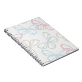 Carnet Papillons éparés (Grande Échelle) (Côté Droit)