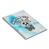 Carnet Papillons et champignons Rêve Big positif inspo (Côté Droit)