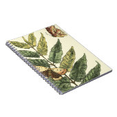Carnet Papillons et Feuilles avec cadre noir (Côté Droit)