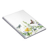 Carnet Papillons et fleurs (Côté Droit)