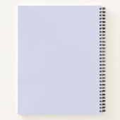 Carnet Papillons et fleurs de la tour Eiffel (Dos)