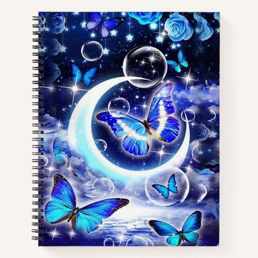 Carnet Papillons et lunes (Devant)