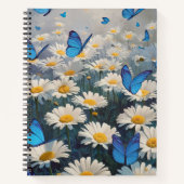 Carnet Papillons et marguerites (Devant)