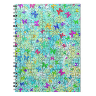 Carnet Papillons et marguerites-colorés par STaylor