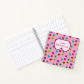 Carnet Papillons et points colorés (Intérieur)
