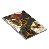 Carnet Papillons & Fleurs : Motif Boho de printemps (Côté Droit)