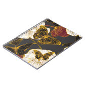 Carnet Papillons & Fleurs : Motif Boho de printemps (Côté gauche)