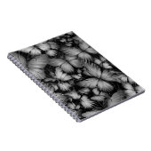 Carnet Papillons gris Imprimer (Côté Droit)
