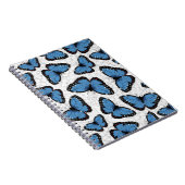 Carnet Papillons morpho bleu (Côté Droit)
