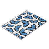 Carnet Papillons morpho bleu (Côté gauche)