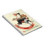 Carnet Papy sur le cheval de basculage (Côté Droit)