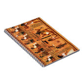 Carnet Papyrus royal égyptien (Côté Droit)