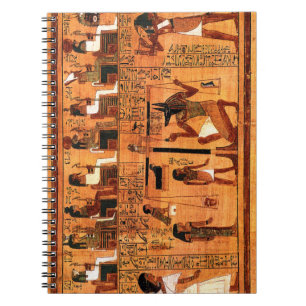 Carnet Papyrus royal égyptien