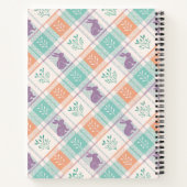 Carnet Pâques à carreaux et à plaid (Dos)