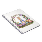 Carnet Pâques de lapin classique (Côté Droit)