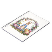 Carnet Pâques de lapin classique (Côté gauche)