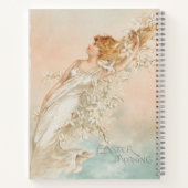 Carnet "Pâques" - Impression vintage, L. Prang & Co. (Dos)
